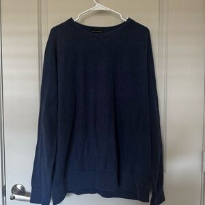 Banana Republic Men's Deep Blue Crewneck Sweater